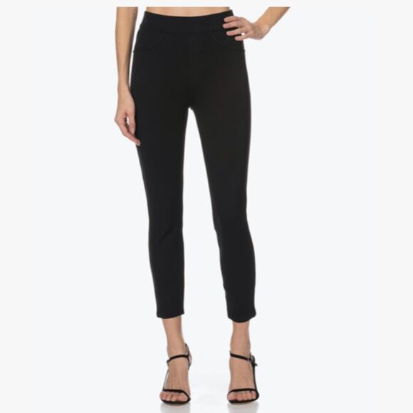 Spanx Perfect Ponte 4-pocket Leggings In Black Small - Picture 1 of 7